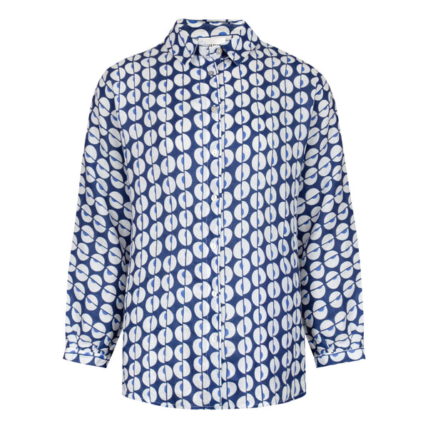 Bluemint manet printed shirt