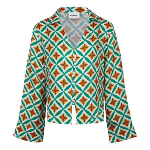 Bluemint bijou printed shirt