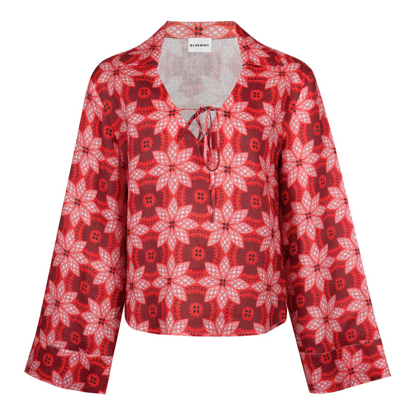 Bluemint tracy printed shirt