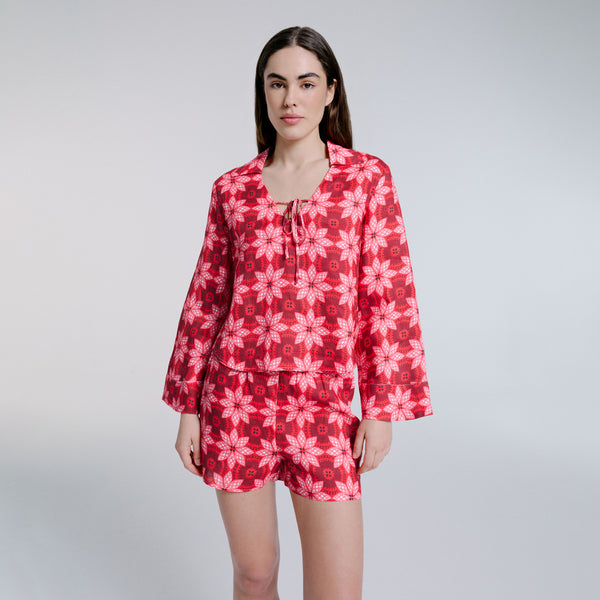 Bluemint tracy printed shirt