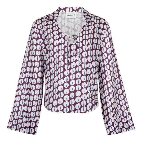 Bluemint tracy printed shirt