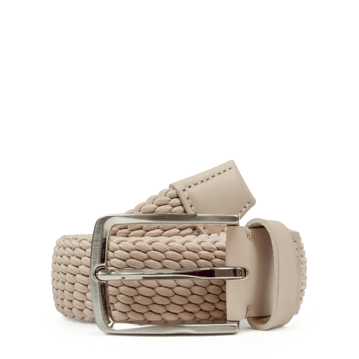 小物 LETTERS BELT BEIGE Veneta Cinture Leather belt | LODENFREY