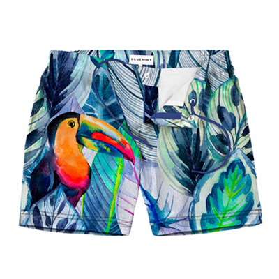 customised swim shorts