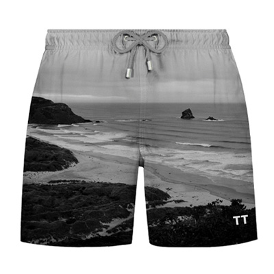 customised swim shorts
