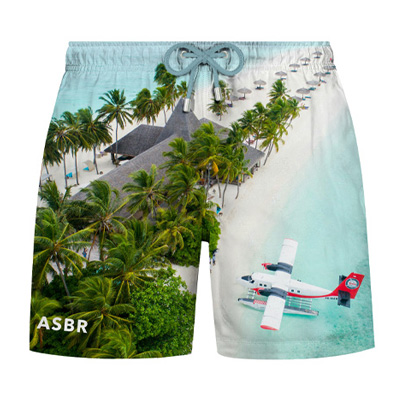 customised swim shorts