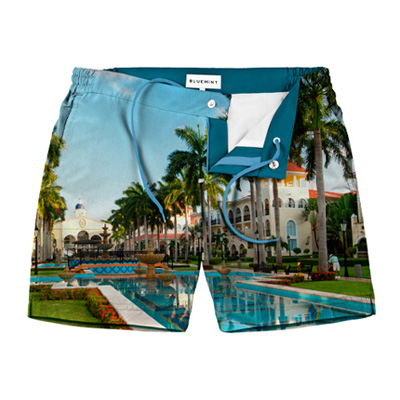 customised swim shorts