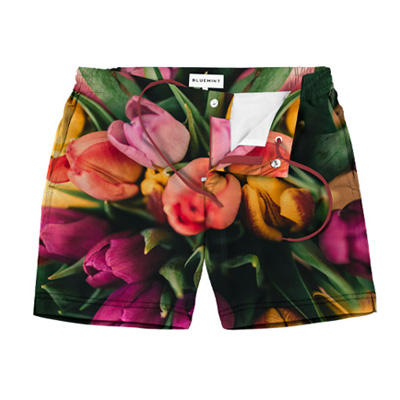 customised swim shorts