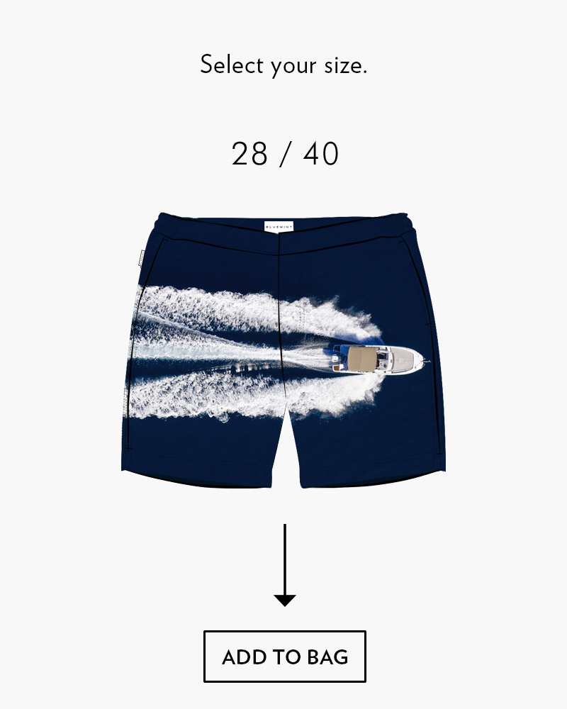 customised swim shorts