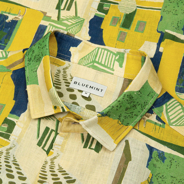 Bluemint luca short sleeve printed gömlek