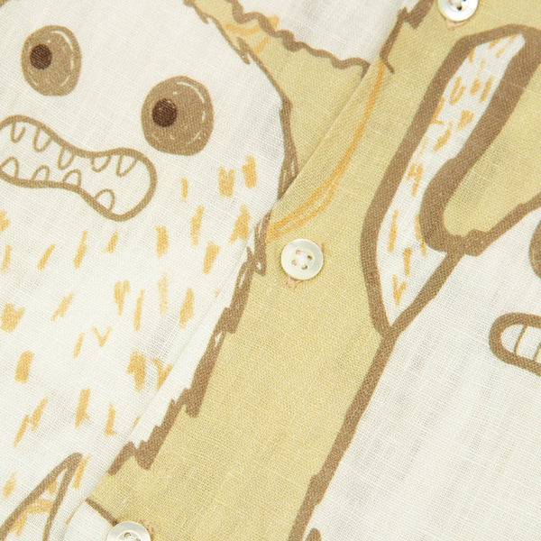 Bluemint peter printed çocuk gömlek