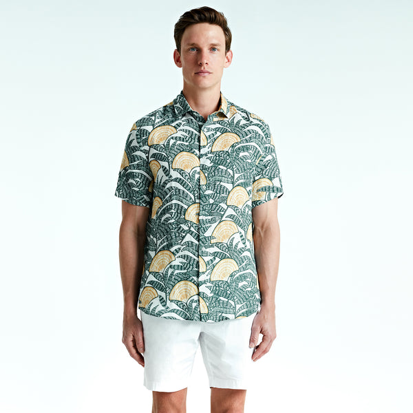 Bluemint luca short sleeve printed gömlek