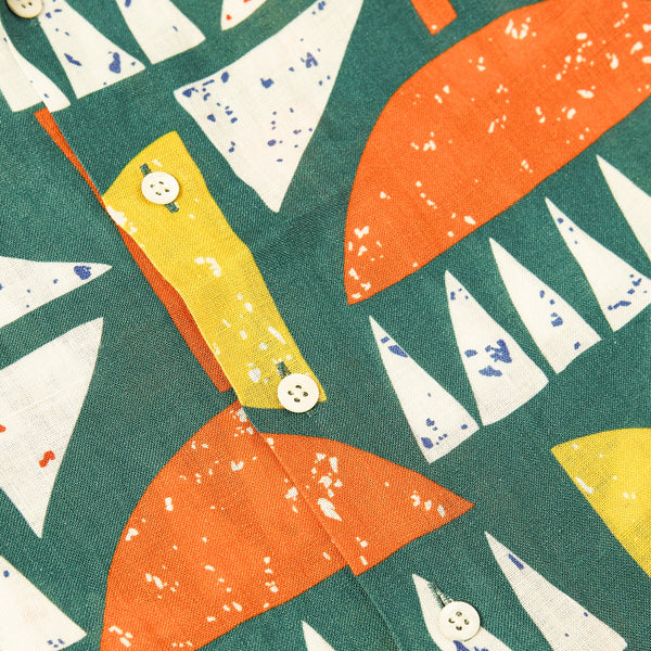 Bluemint peter printed çocuk gömlek