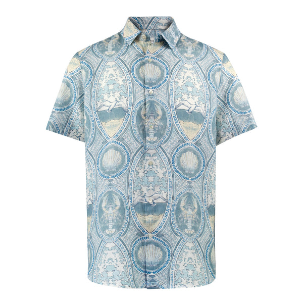Bluemint luca short sleeve printed gömlek