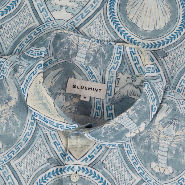 Bluemint luca short sleeve printed gömlek
