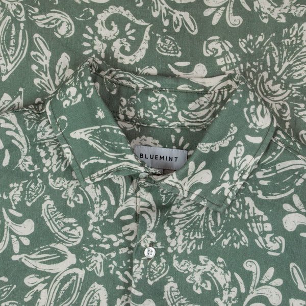 Bluemint luca short sleeve printed gömlek