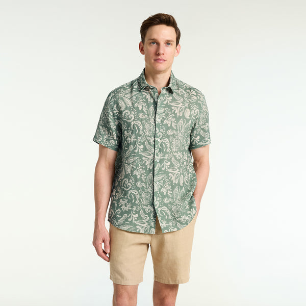 Bluemint luca short sleeve printed gömlek
