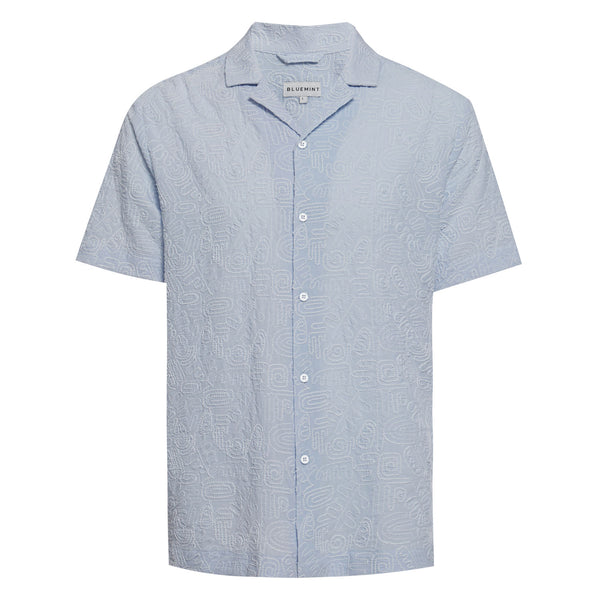 Bluemint mars embroidered gömlek