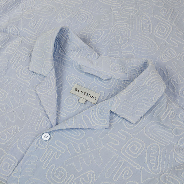 Bluemint mars embroidered gömlek