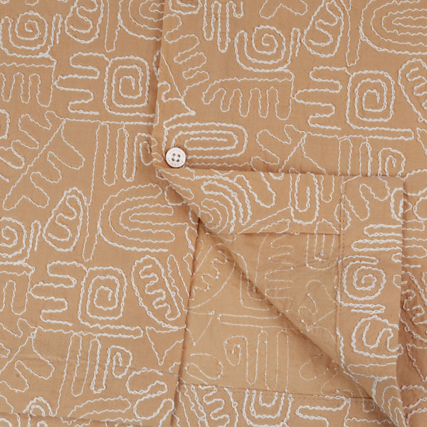 Bluemint mars embroidered gömlek