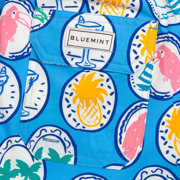 Bluemint arthus stretch deni̇z şortu