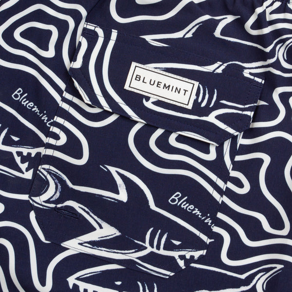 Bluemint arthus stretch deni̇z şortu