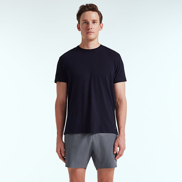 Bluemint arthus stretch solid deni̇z şortu