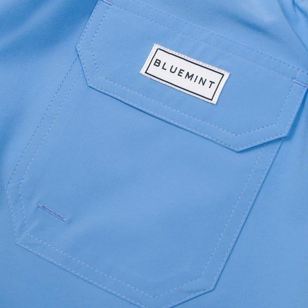 Bluemint arthus stretch solid deni̇z şortu