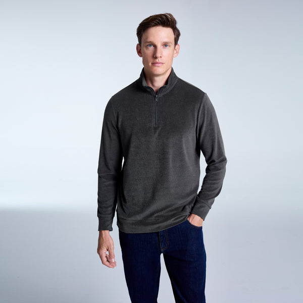 Bluemint wesley towelling sweatshirt