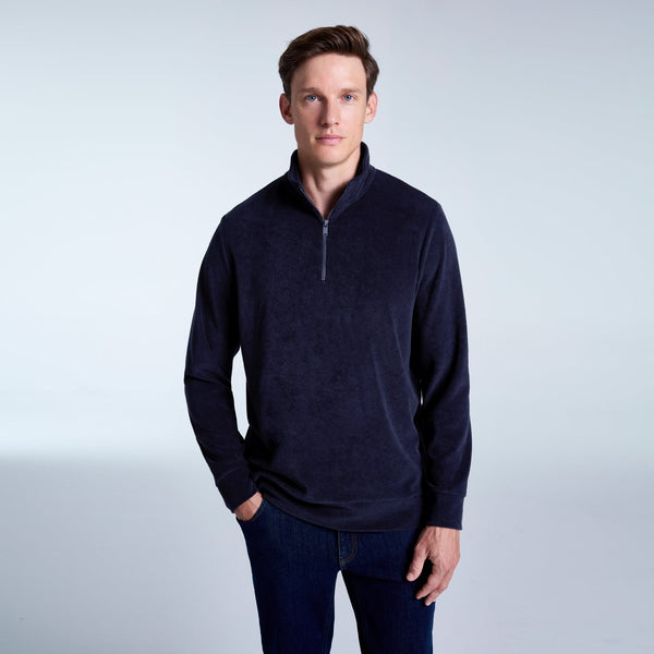 Bluemint wesley towelling sweatshirt
