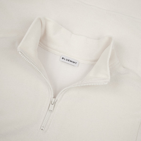 Bluemint wesley towelling sweatshirt