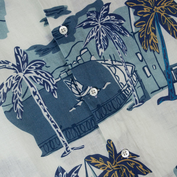Bluemint peter printed çocuk gömlek