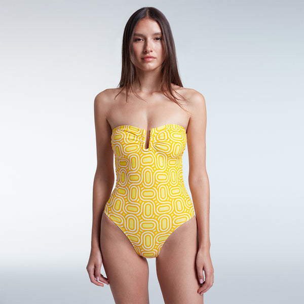 Bluemint giada printed swimsuit