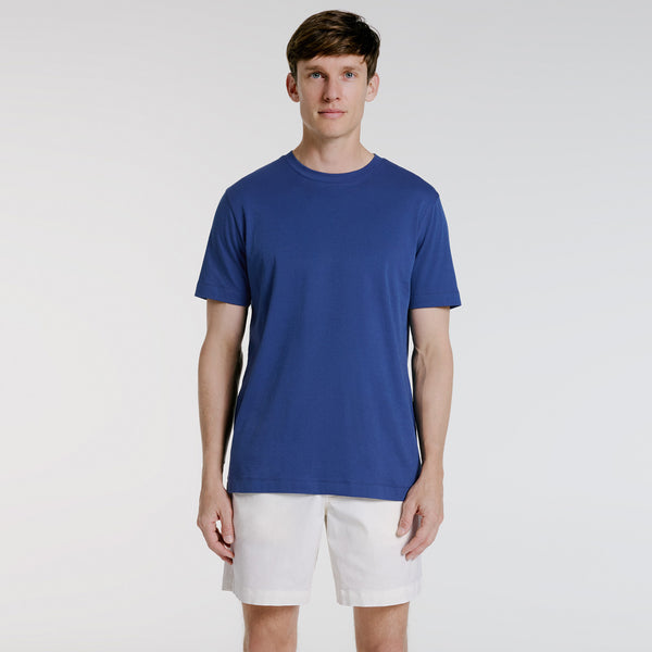 Bluemint on the t-shirt