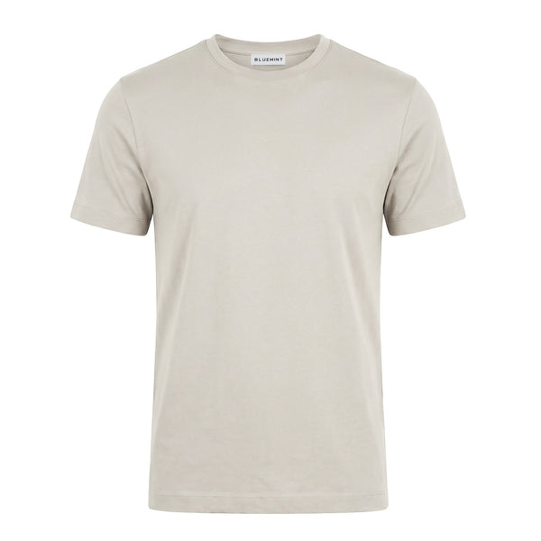 Bluemint on the t-shirt