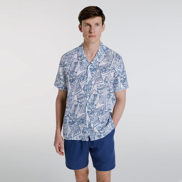 Bluemint mars printed shirt