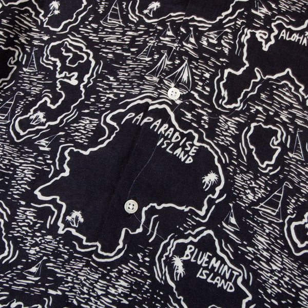 Bluemint mars printed gömlek