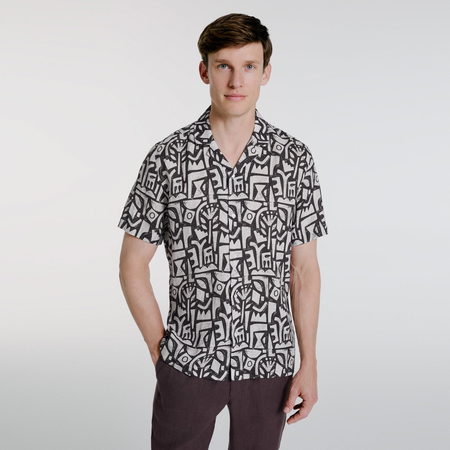 LINEN OVERSHIRT ERKEK OVERSHIRT | BLUEMINT