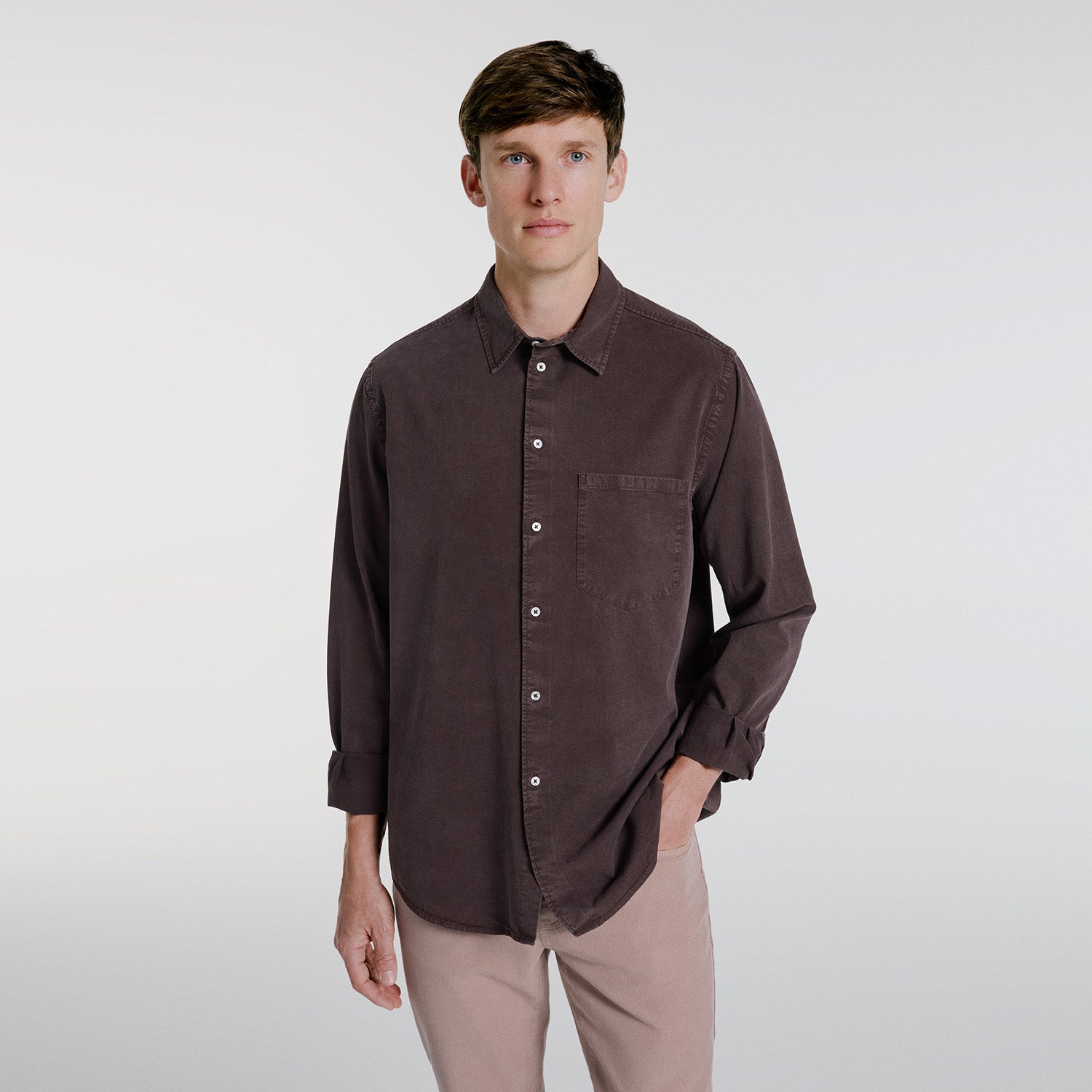 LINEN OVERSHIRT ERKEK OVERSHIRT | BLUEMINT