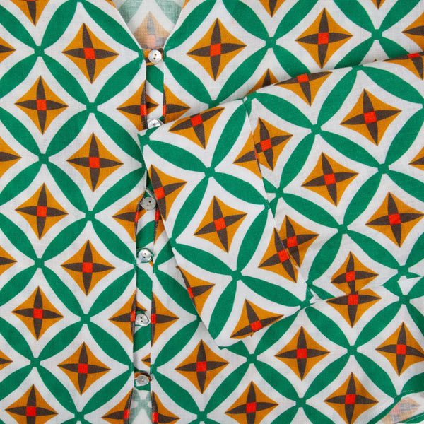 Bluemint bijou printed gömlek