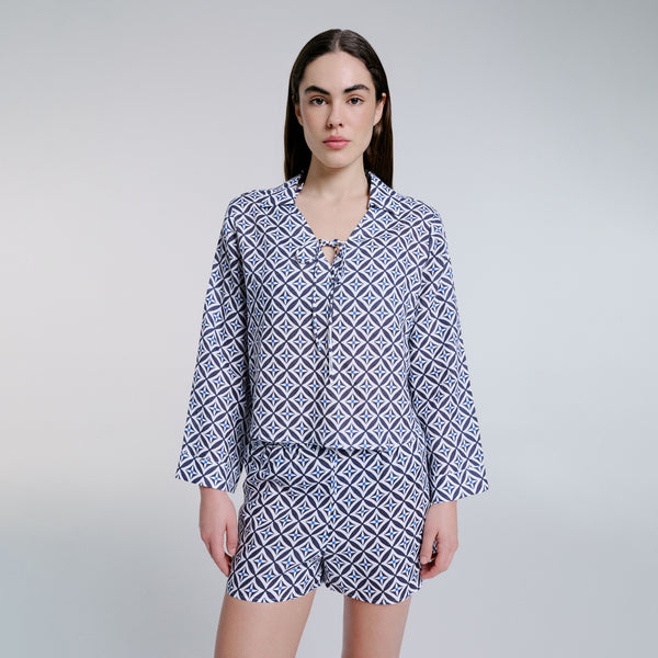 Bluemint tracy printed shirt