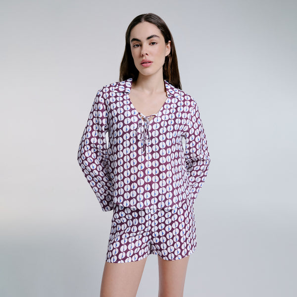 Bluemint tracy printed shirt