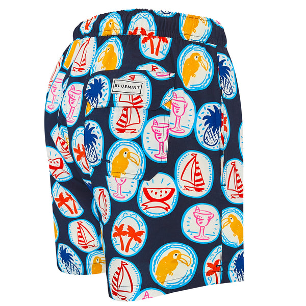 Bluemint arthus stretch deni̇z şortu