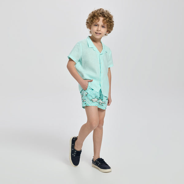 Bluemint arthus boy stretch çocuk deni̇z şortu