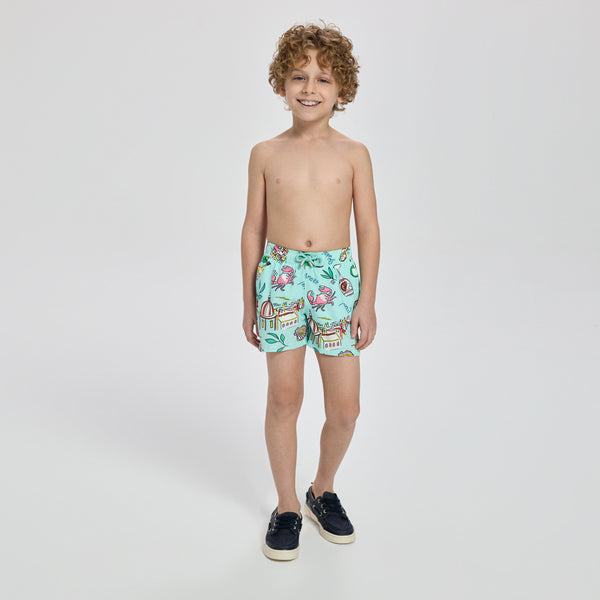 Bluemint arthus boy stretch kids' swim shorts