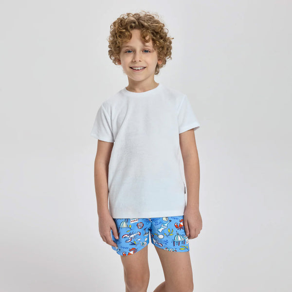 Bluemint arthus boy stretch çocuk deni̇z şortu