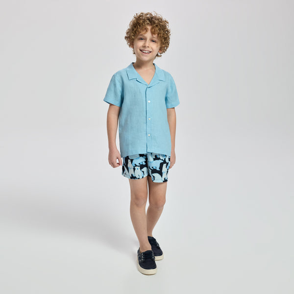 Bluemint arthus boy stretch çocuk deni̇z şortu
