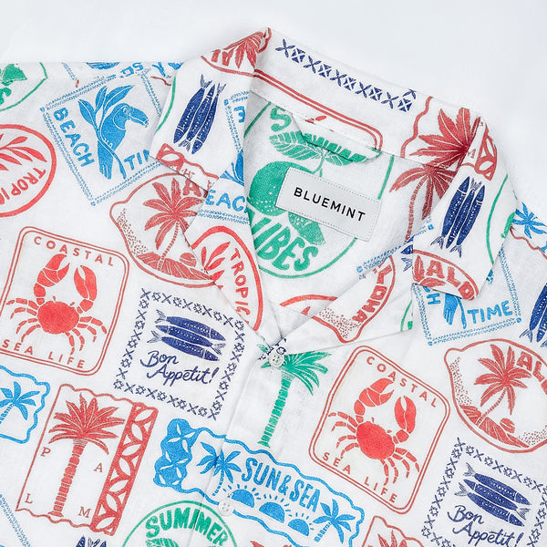 Bluemint peter printed children's shirt