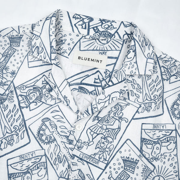 Bluemint peter printed çocuk gömlek