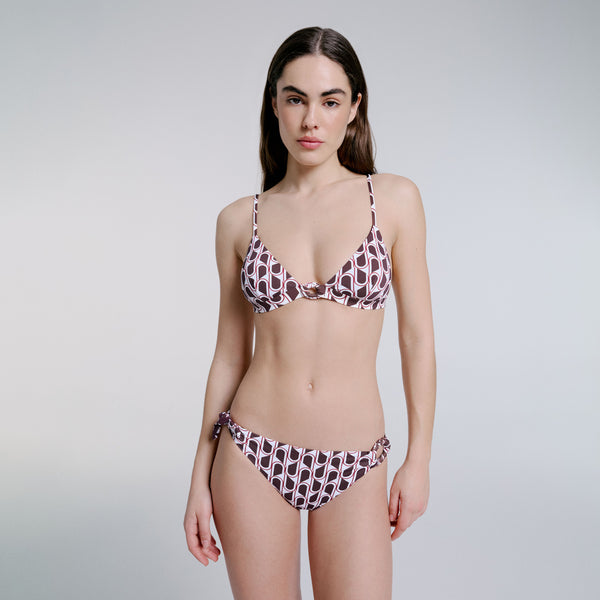 Bluemint alessia printed bi̇ki̇ni̇ üst