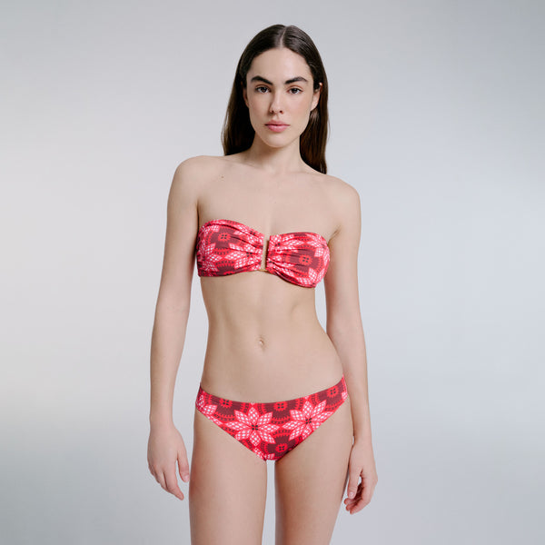 Bluemint carla printed bi̇ki̇ni̇ alt